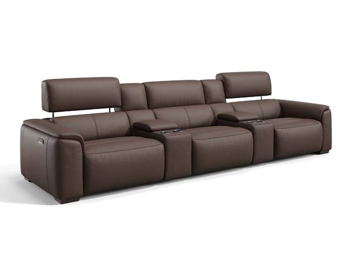 Leder 3-Sitzer Kino CALVERA Couch Kinocouch