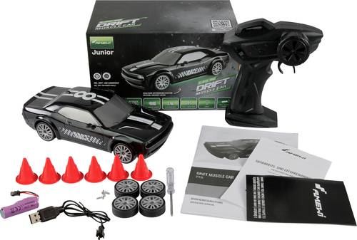 Amewi 21110 Drift Muscle 1:20 RC Einsteiger Modellauto Elektro Sportwagen Allradantrieb (4WD)