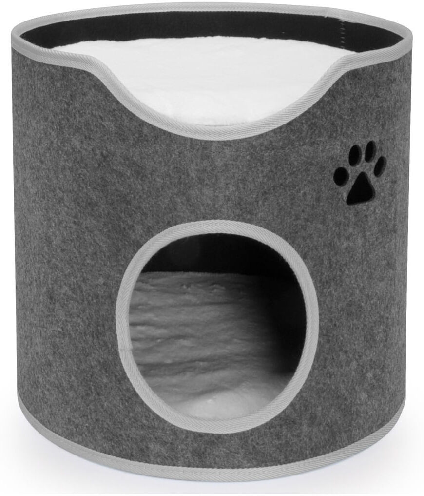 Camon Gatto Cuccia a Cilindro in Feltro 1PZ