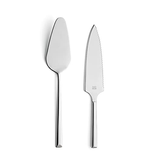 Beckmann & Rommerskirchen B&R 1107 Taartschep set, 2-delig, roestvrij staal, zilver