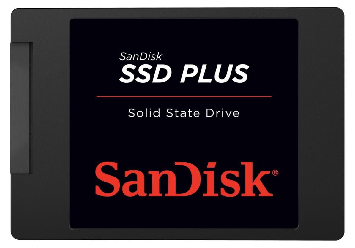 SanDisk SSD Plus 250GB Interne SATA 2,5 inch SSD met leessnelheden tot 535 MB/s