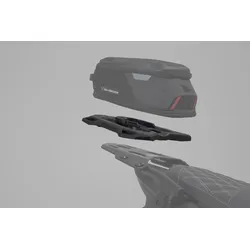 SW-Motech PRO Tankring Adapter-Kit für STREET-RACK - Für PRO Tankrucksäcke. Mit Adapterplatte. Schwarz.