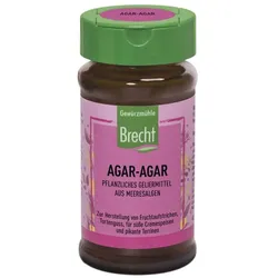 Agar Agar - gemahlen im Glas