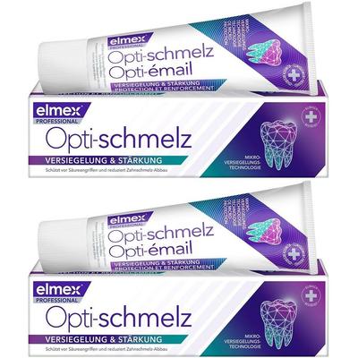 Elmex Opti-schmelz Professional Zahnpasta 2x 2x75 ml