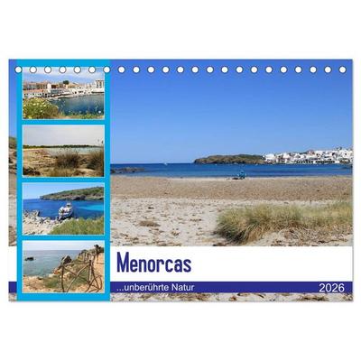 Menorcas unberührte Natur (Tischkalender 2026 DIN A5 quer), CALVENDO Monatskalender