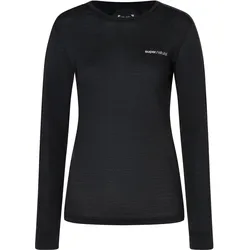 Super Natural, Damen, Funktionsshirt, Alarm Running (XL), Schwarz, XL