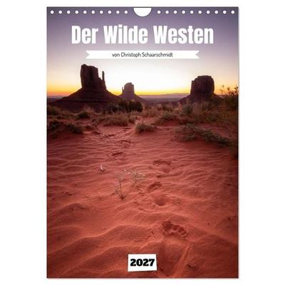 Durch den wilden Westen (Wandkalender 2027 DIN A4 hoch), CALVENDO Monatskalender