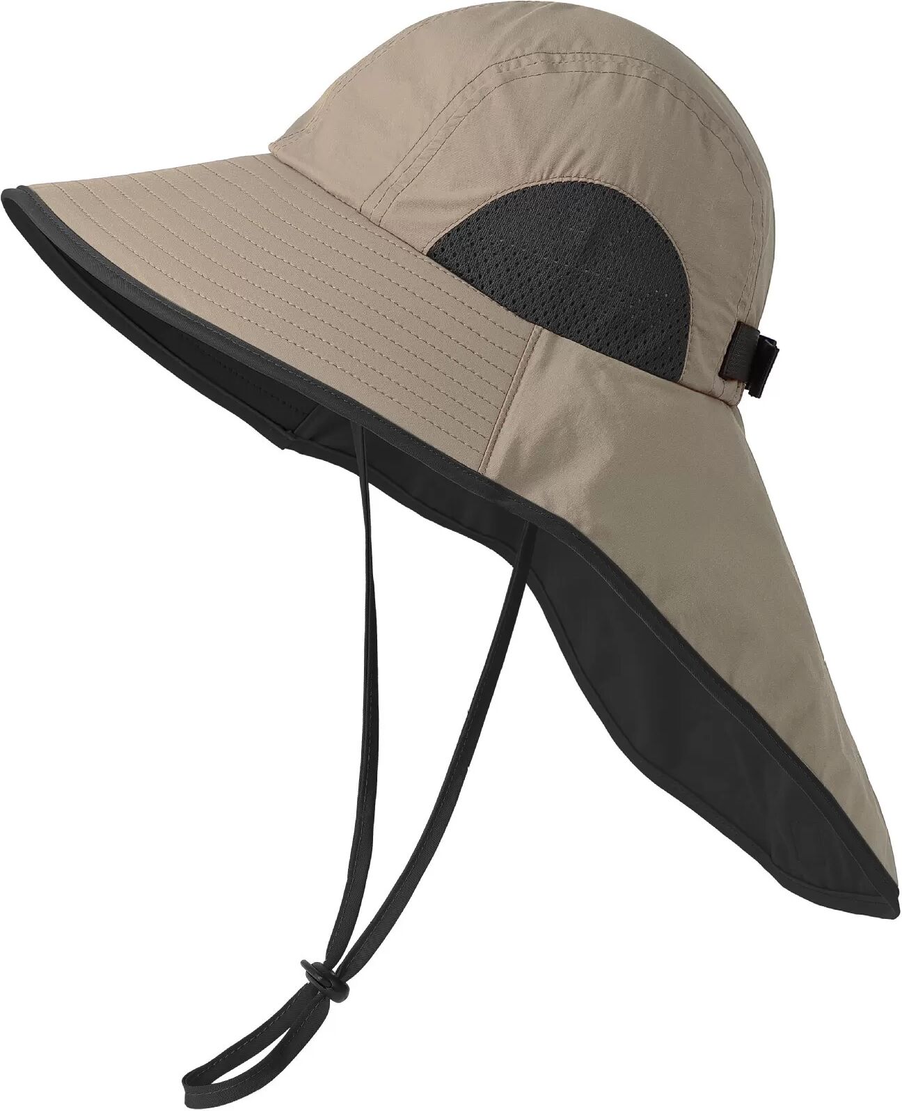 INF Verstellbarer Sonnenhut mit Nackenschutz – 54–58 cm Model 5