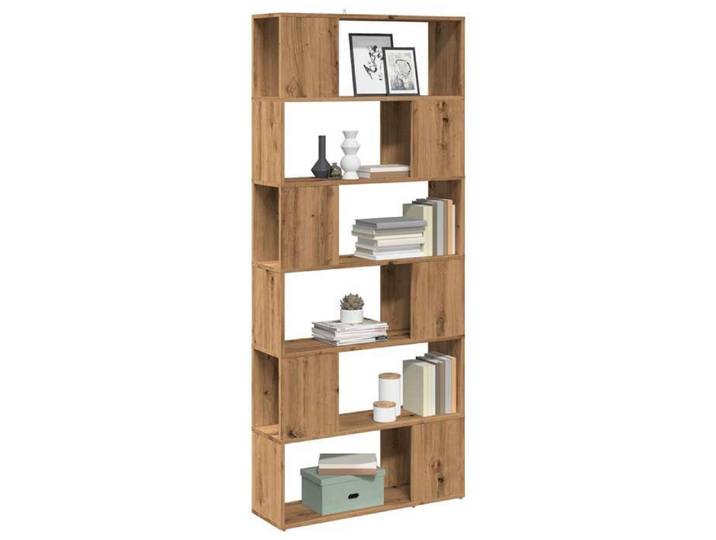 Bibliothèque/Séparateur de pièce chêne artisanal 80x24x186 cm 856737