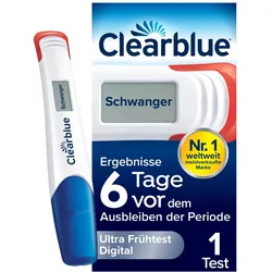 Clearblue Schwangerschaftstest Ultra Frühtest Digital 1 St