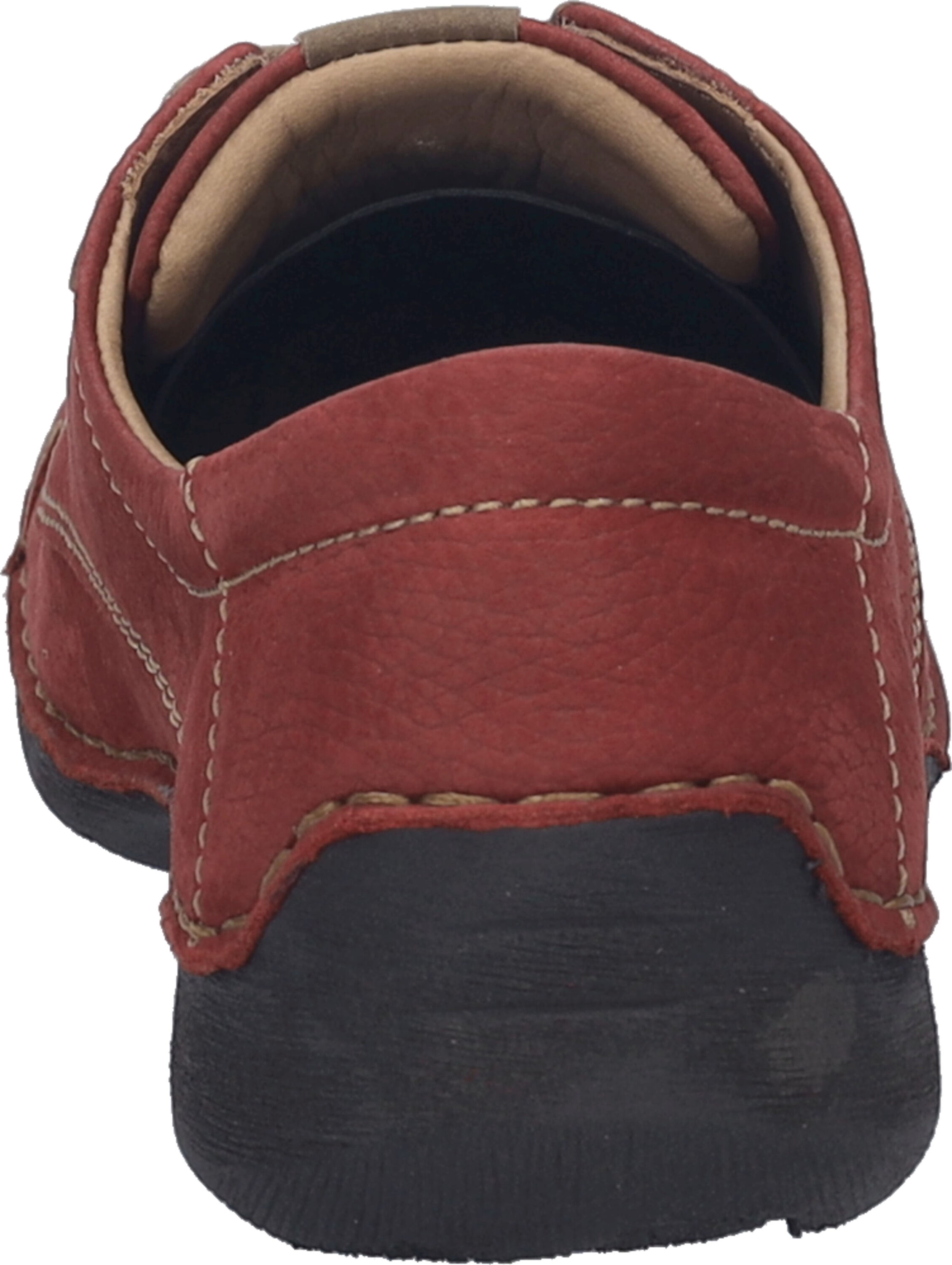 Schnürschuh JOSEF SEIBEL "Fergey 41, rot-kombi", Damen, Gr. 37, rot, kombi, Schuhe Schnürschuh