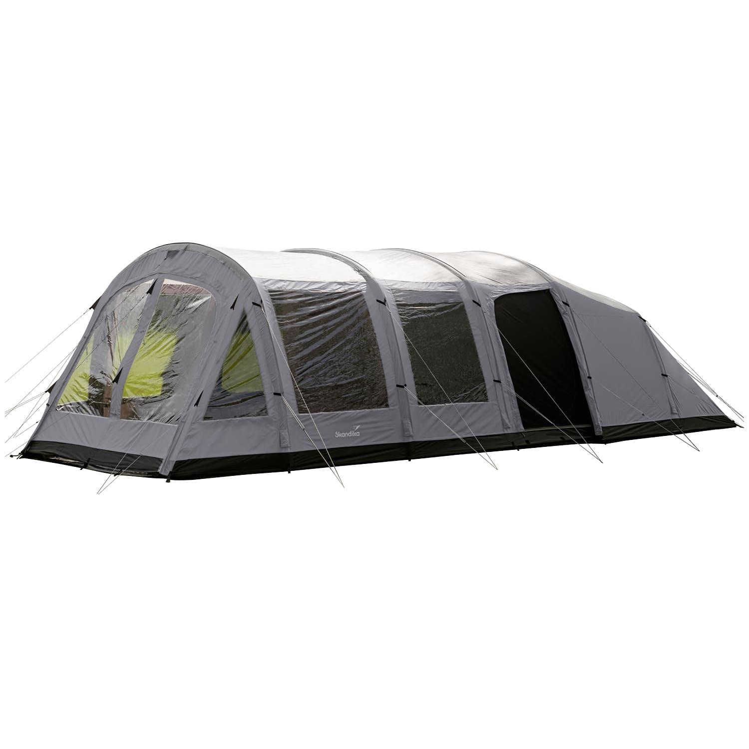 Skandika aufblasbares Zelt Timola 6 Air Sleeper Protect XL | Luftzelt für 6 Personen, Sleeper Technology, 4000 mm Wassersäule, 220 cm Stehhöhe
