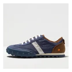 Art für Herren. 111091150003_0B0 Schuhe 1109 Cross Himmelblau (46), Wohnung, 1 bis 3 cm, Schnürsenkel, Lässig
