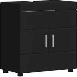 vidaXL, Badezimmerschrank, Inpenano (Waschbecken Schrank) (34 x 60 x 63 cm)