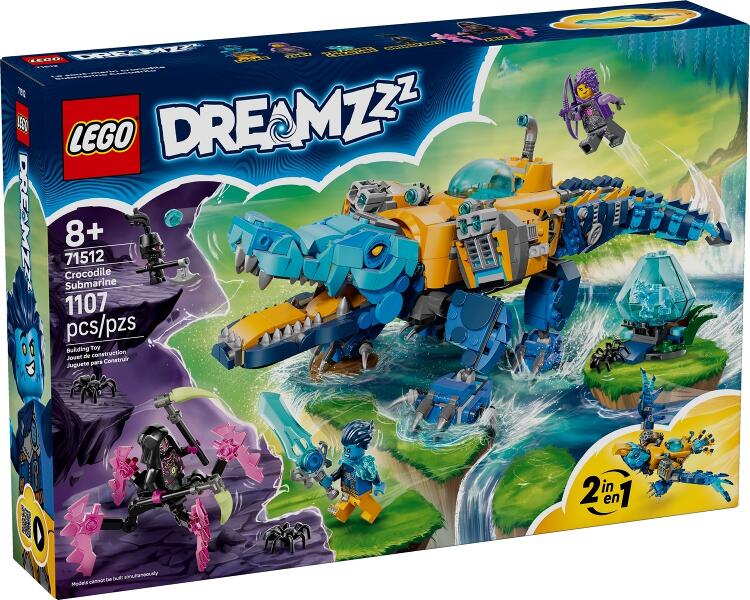 LEGO® DREAMZzz 71512 Krokodil-U-Boot
