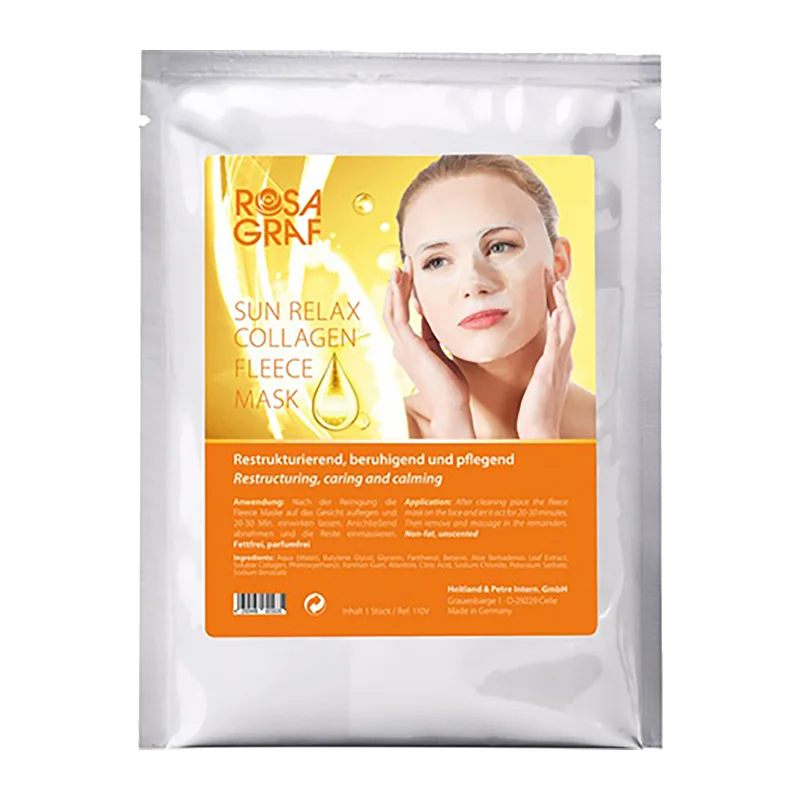 Rosa Graf Sun Relax Collagen Fleece Mask, 20ml 110V