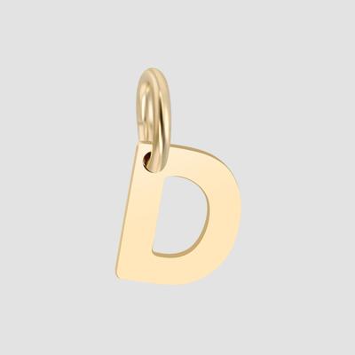 Buchstabenanhänger ADELIA´S "Anhänger – Buchstabe N Buchstabenanhänger aus 375 Gold", gold, Schmuckanhänger, Damen, Gelbgold 375, Perfekt als Geschenk zum Geburtstag