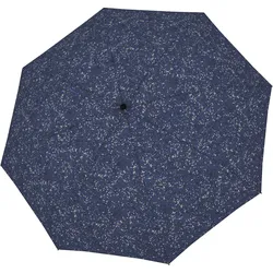 Magic Fiber Regenschirm blau, gepunktet
