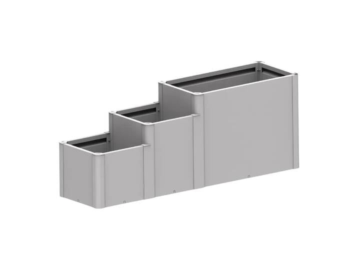 Hochbeet Davinci, Biohort, silber, Metall