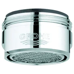 Grohe Spar-Laminarstrahlregler 13955 7,8 l/min bei 3,5 bar AG M24x1 chrom, 13955000 13955000