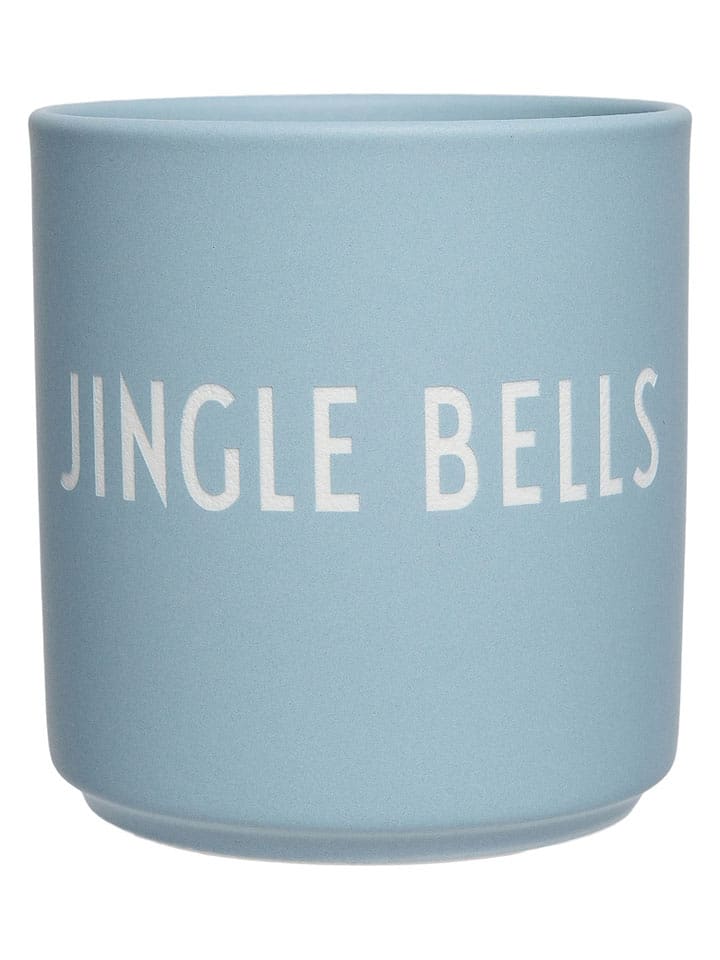 Design Letters Becher "Jingle Bells" in Hellblau - 250 ml - onesize