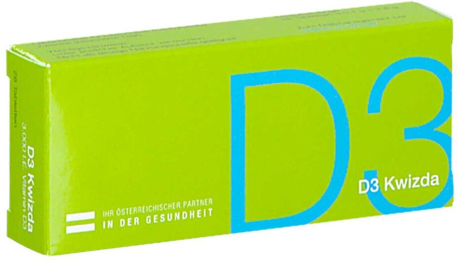 D3 Kwizda Tabletten 3.000 I.E. Tabletten 28stk