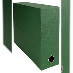 Exacompta 89523E 5x Transferbox Rücken 90mm gerilltes Papier - Grün