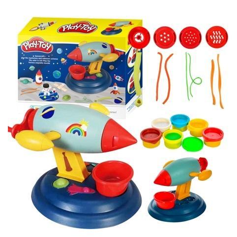 Maksik Flugzeug-Spielknete-Set, 6 Farben (58213107)