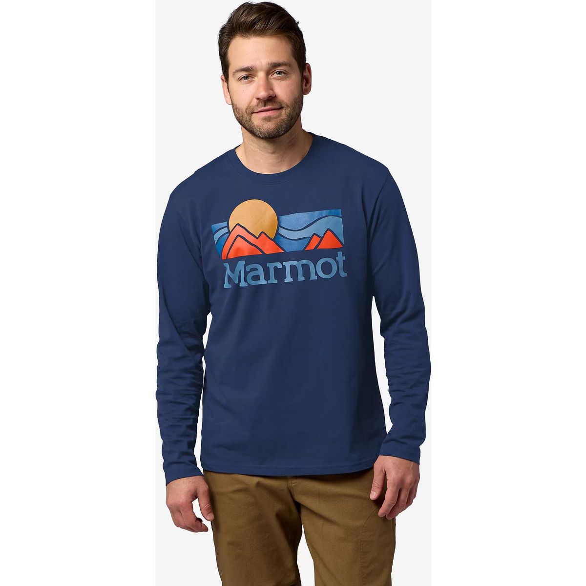 Marmot Coastal Tee Long Sleeve nightfall navy (42611) L M17075-42611-L