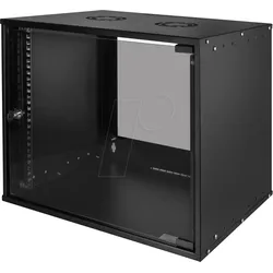 LOGILINK W09C55B - 19" Wandschrank ECO, 9 HE, montiert, schwarz