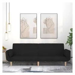 vidaXL, Sofa + Bettsofa, Shay (Mit Armlehnen)