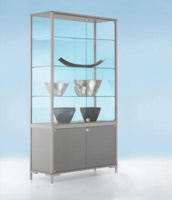Stand-Präsentationsvitrine, B 800 mm