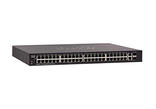 Cisco SG250-50 Intelligent Gigabit Switch met 48 Gigabit poorten en 2 Gigabit poorten (koper/SFP)