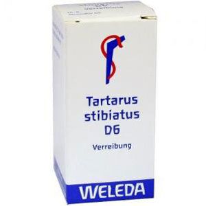 Tartarus Stibiatus D 6 Trituration 20 g