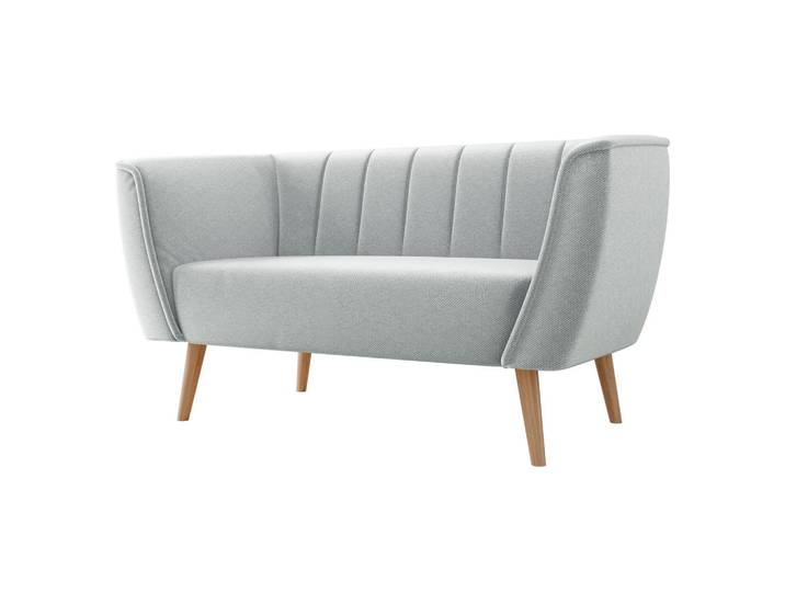 Mirjan24 Sofa Pas 2, Hellgrau, Holz, Kiefer, Rechteckig, 142x75x74 cm, Wohnzimmer, Sofas & Couches, Sofas