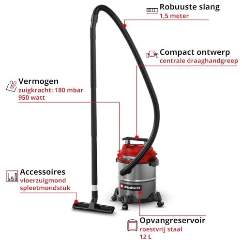 Einhell GE-PV 18/42 Li T-Solo accu zwembadstofzuiger