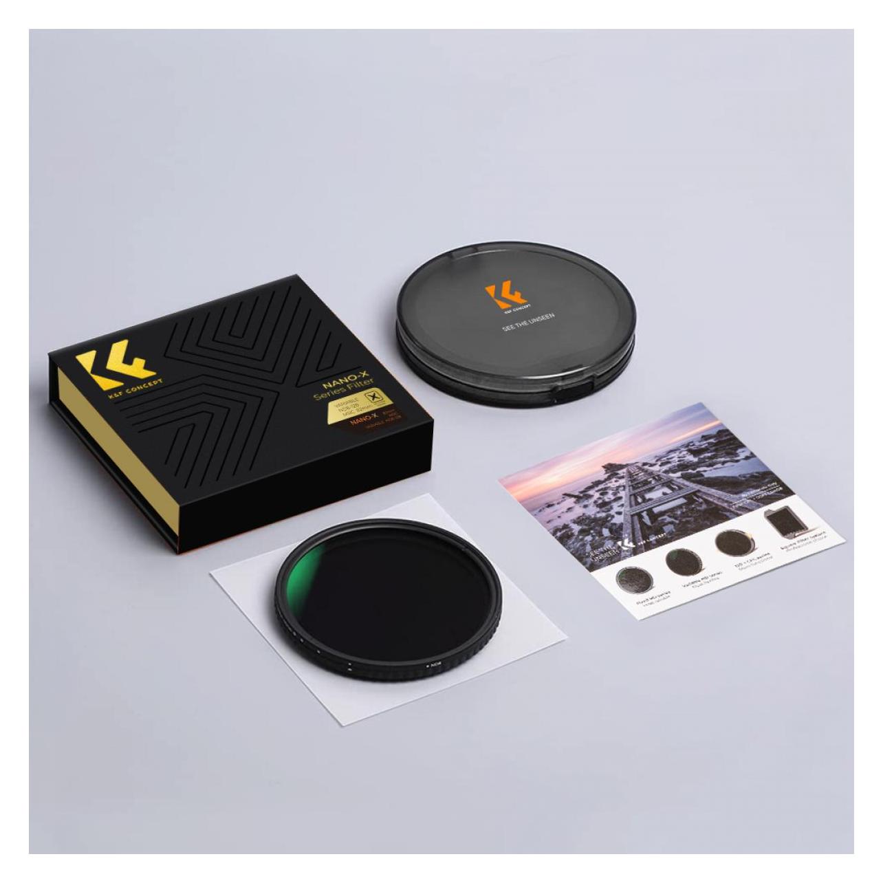 K&F Concept Filter Nano-X 37 mm XV40 (37 mm, ND Filter) (KF01.1443)