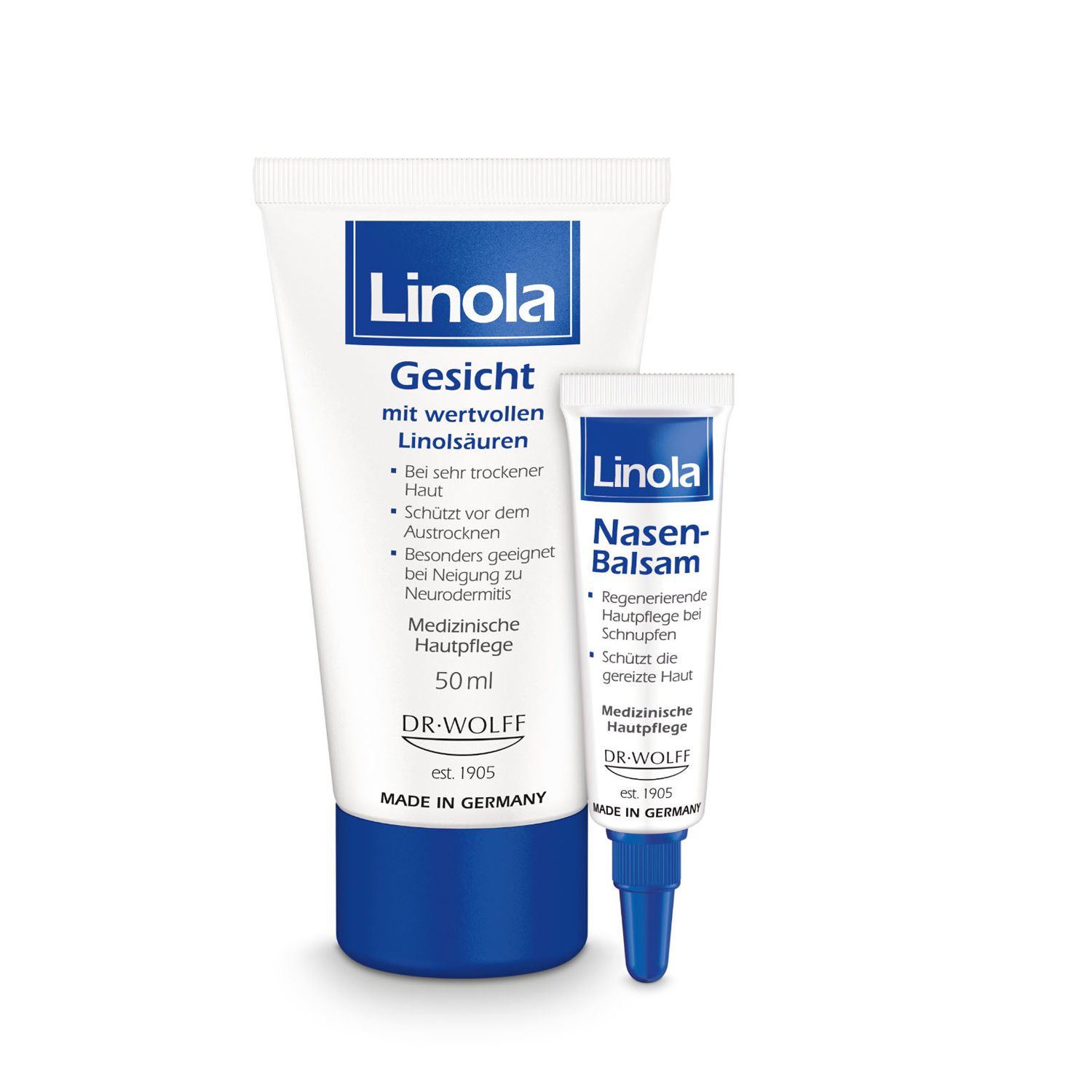Linola Bundle Gesicht & Nasenbalsam 1 St Set
