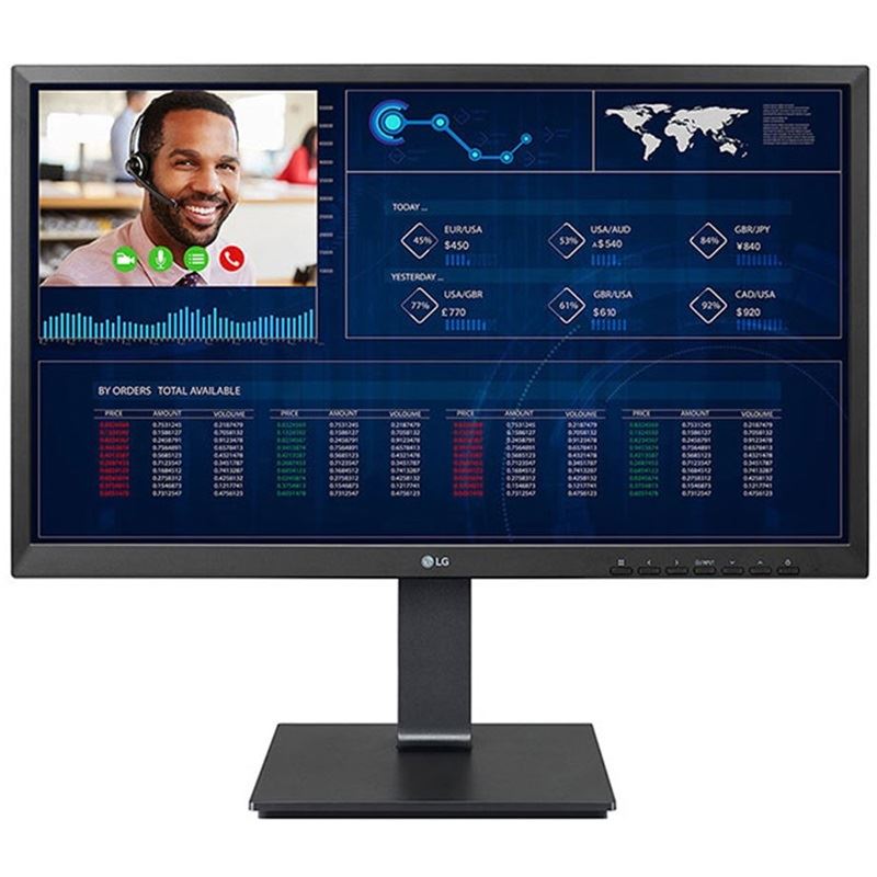 23.8" (60,45cm) LG Electronics Thin Client 24CQ651I-6P.AEU 60,47cm Intel Pentium N6005 8GB 16GB eMMC Igel OS black