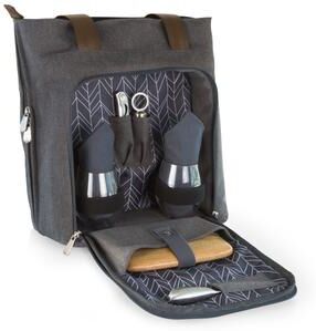 Legacy Picnic Time Grey Sonoma Wine and Cheese Tote