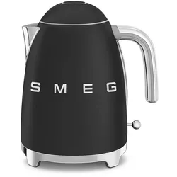 Smeg KLF03BLMEU Wasserkocher 1,7 l 2400 W Schwarz, Chrom