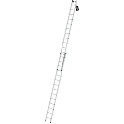 PROREGAL Sprossen-Schiebeleiter 2-teilig ohne Traverse 2x14 Sprossen