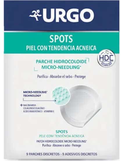 URGO Spots Parches Hidrocoloides Micro-Needling 9 uds