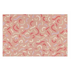Smart Kids Kinderteppich Confetti 2.0 alt rosa 160x230 cm