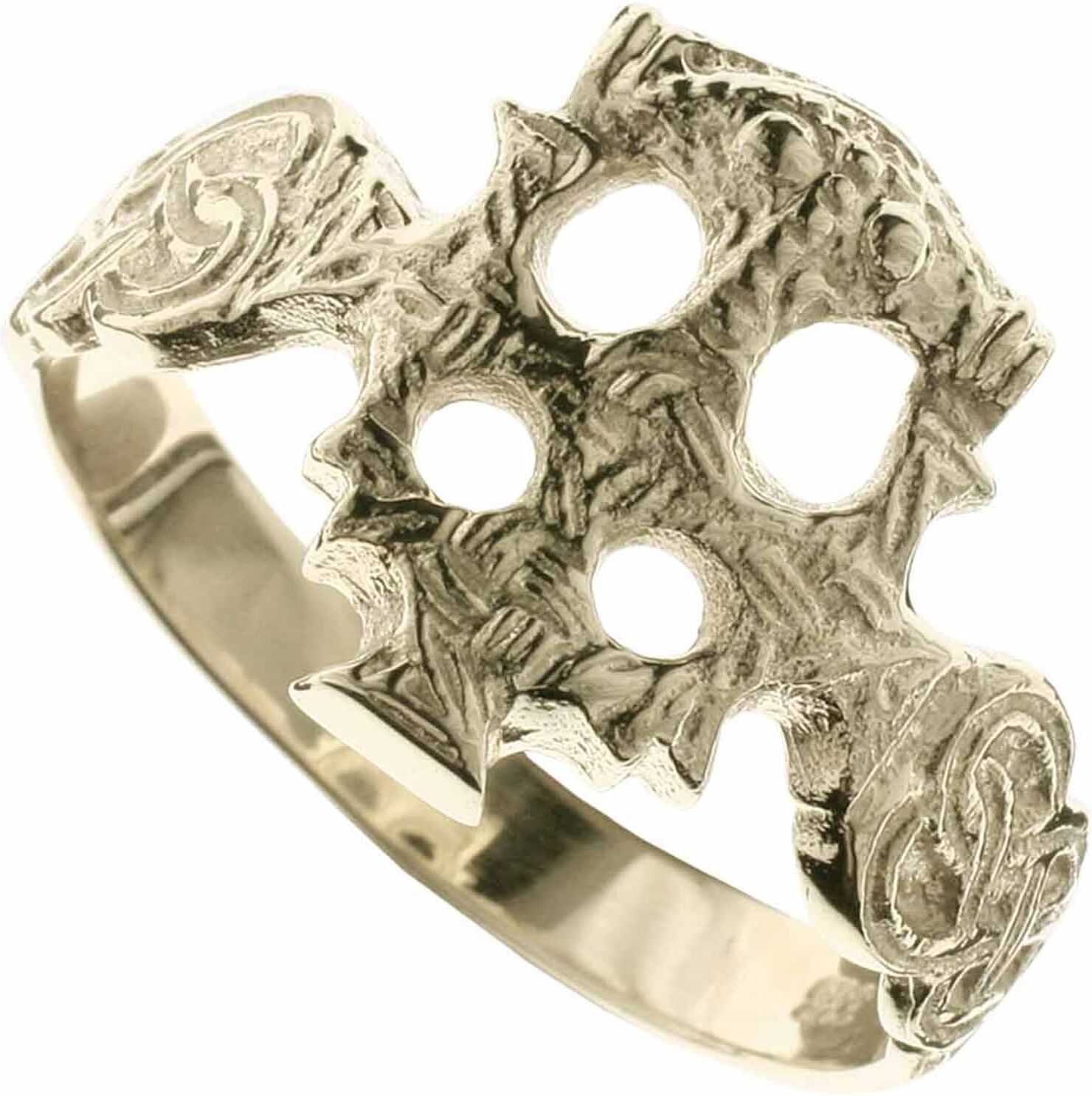 Fingerring OSTSEE-SCHMUCK "Ostsee-Schmuck Ring Hiddensee Ring Hiddensee" Gr. 60, gold (weiß, neutral), Fingerringe, Damen, 60 (19,1), Gelbgold 333, Fingerring