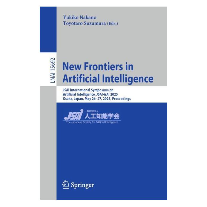 Springer New Frontiers in Artificial Intelligence (Englisch, Softcover) (61645453)