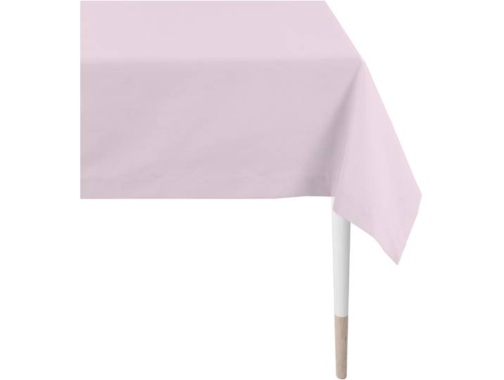 Tischdecke APELT 4362 Rips-Uni Gr. 2, lila, B:140cm L:250cm, Baumwolle, Polyester, Tischdecken, Tischdecke, Wasser- und Schmutzabweisend