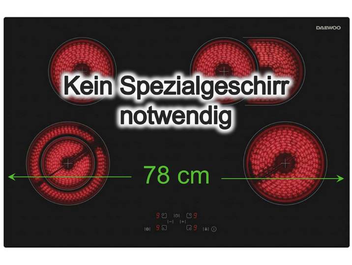 Daewoo Elektro-Kochfeld BH7VTF10BNLDE
