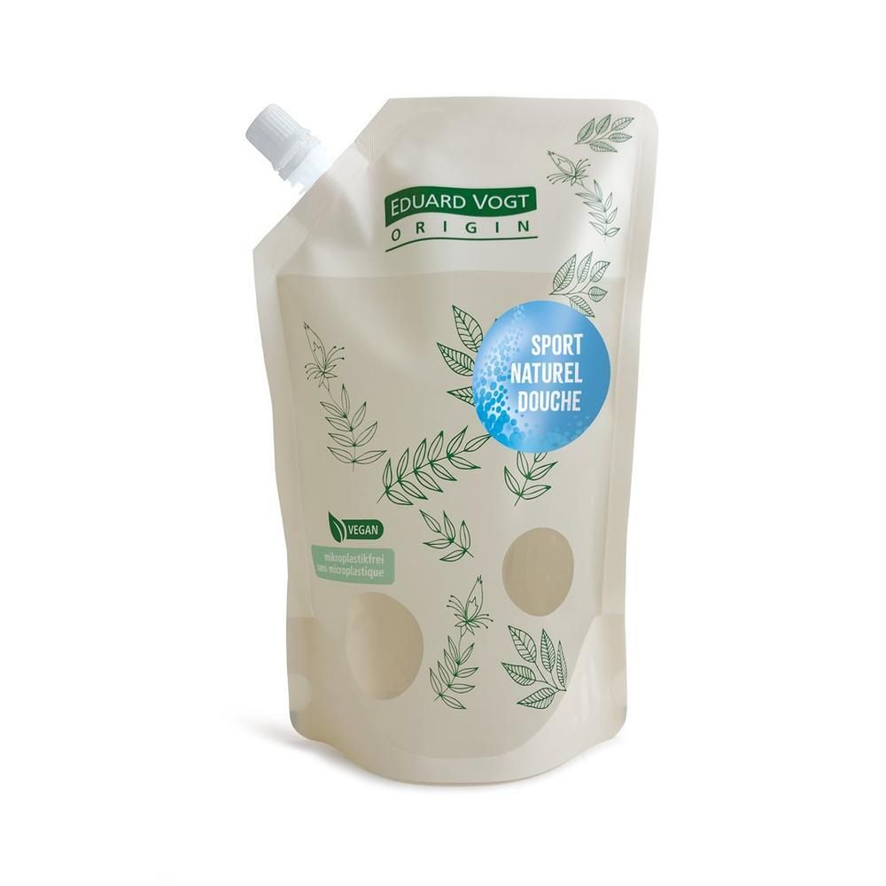 E.vogt Origin Sport Douche Natur Nachfüllb 800 ml Duschgel