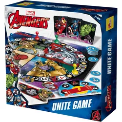 Lisciani 100910 - Brettspiel - Marvel Avengers Unite Game Thanos Revenge mehrsprachig